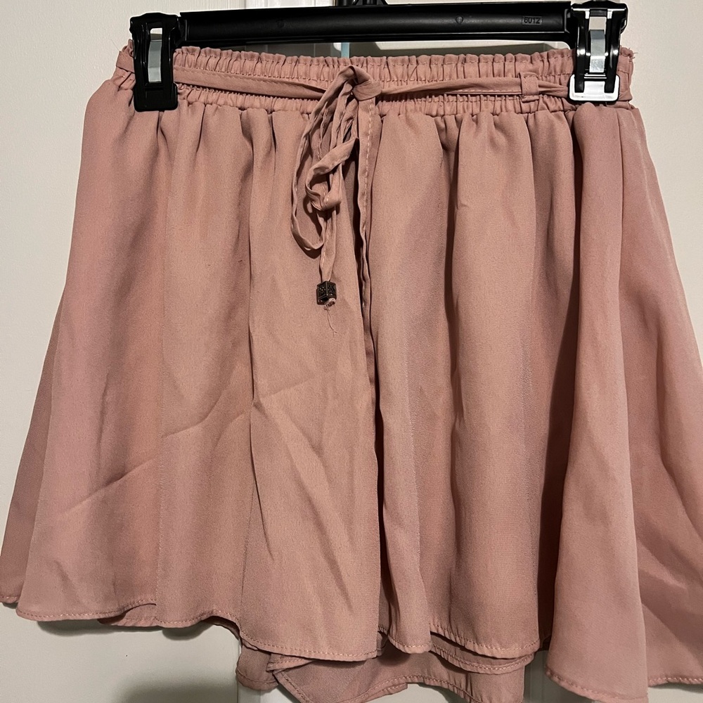 She + Sky Blush Shorts
